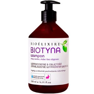 Bioelixire Biotyna szampon włosy cienkie i bez objętości 500 ml