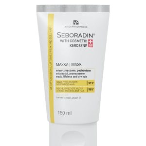 Maska do suchych, osłabionych włosów Seboradin z Naftą Kosmetyczną 150 ml
