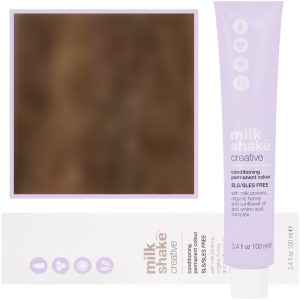 Milk Shake Creative - farba do włosów, pełna paleta kolorów, 100ml 7,313 | 7GAG || Średni Złocisty Popielaty Złoty Blond
