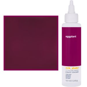 Milk Shake Direct Colour - toner do koloryzacji włosów 100ml, pełna paleta kolorów EGGPLANT || Oberżyna