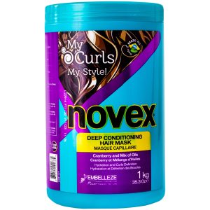Novex My Curls My Style Mask - głęboko odżywcza maska do włosów kręconych, 1000g