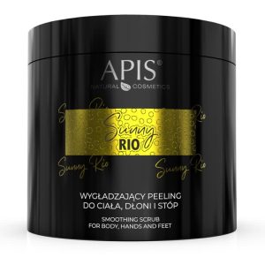 Wygładzający peeling do ciała, dłoni i stóp - Apis Sunny Rio - 700 g