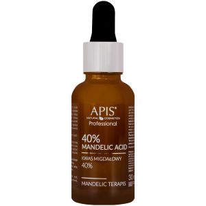 Apis Mandelic TerApis kwas migdałowy 40% – działa antybakteryjnie i złuszczająco, 30ml