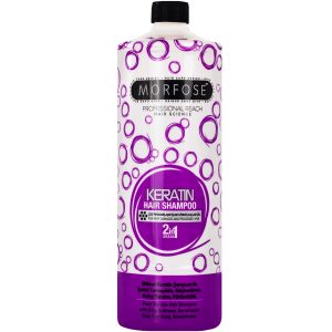 Morfose Keratin Hair Shampoo – odbudowujący keratynowy szampon do włosów zniszczonych, 1000ml