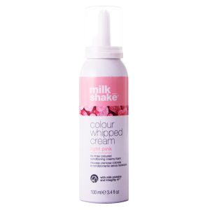 Milk Shake Color Whipped Cream Beige Blonde – pianka koloryzująca i odżywcza bez spłukiwania 100 ml Light pink