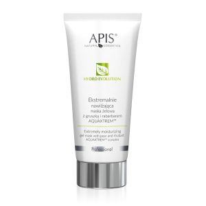 Ekstremalnie nawilżająca maska żelowa z gruszką i rabarbarem AQUAXTREM - Apis Hydro Evolution - 200 ml