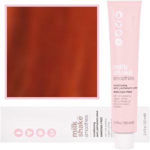 Milk Shake Smoothie Semi-Perm - farba do włosów bez amoniaku, paleta kolorów, 100ml 7,44 | 7CC || Intensywny Średni Miedziany Blond