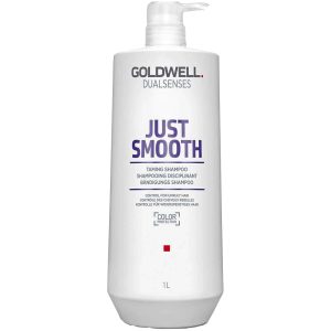 Goldwell Just Smooth, szampon wygładzający włosy, dodaje lekkości i połysku, 1000ml