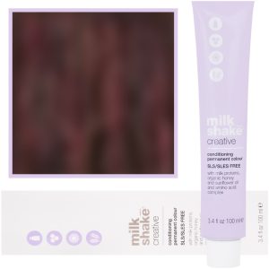 Milk Shake Creative - farba do włosów, pełna paleta kolorów, 100ml 4,6 | 4R || Średni Czerwony Brąz