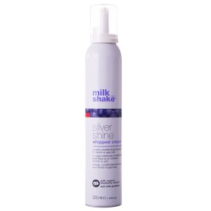 Milk Shake Silver Shine Whipped Cream kremowa odżywka do włosów blond i siwych 200 ml