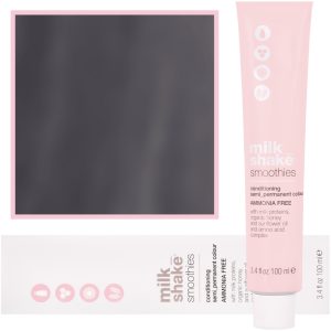 Milk Shake Smoothie Semi-Perm - farba do włosów bez amoniaku, paleta kolorów, 100ml 10.11 | 10AA | Intensywny popielato-platynowy najjaśniejszy blond