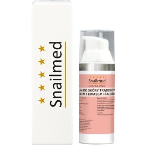 Przeciwtrądzikowe Serum z naturalnym śluzem ślimaka, totarolem oraz kwasem hialuronowym