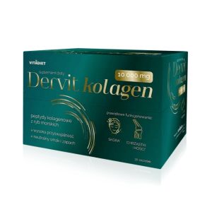 Dervit Kolagen 10000 mg 30 saszetek suplement diety