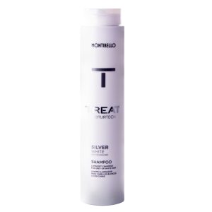 Montibello Silver White szampon niweluje żółte tony nadaje blask 300 ml