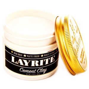 Layrite Cement Clay Matte - matowa pomada do stylizacji włosów, 120g
