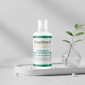 Dermokosmetyczny delikatny żel do mycia twarzy przeciw niedoskonałościom dla cery skłonnej do trądziku 20ml , Produkt Smart Mini