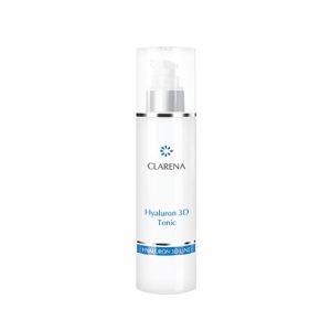 CLARENA Hyaluron 3D Tonic Ultra-nawilżający tonik z 3 rodzajami kwasu hialuronowego 200 ml