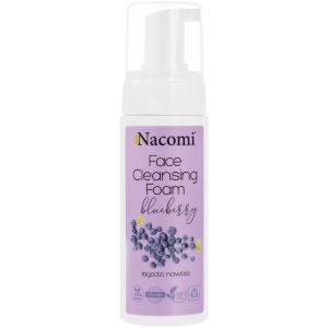 Nacomi Face Cleansing Foam Blueberry - pianka myjąca do twarzy o zapachu borówki 150ml