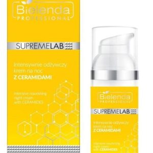 Intensywnie odżywczy krem na noc z ceramidami Bielenda Supremelab Barrier Renew 50 ml