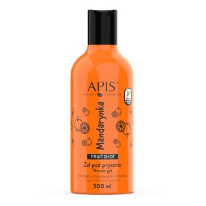 Mandarynkowy żel pod prysznic - Apis Fruit Shot - 500 ml