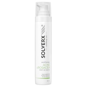Krem do twarzy z kwasami - SOLVERX Acid Therapy - ACNE & ROSACEA - trądzik pospolity i różowaty - 50 ml