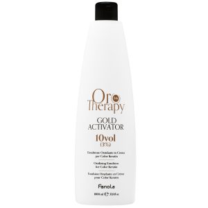 Fanola Oro Therapy Gold Activator Oro Puro oxydant do farb 1000ml 10 VOL | 3%
