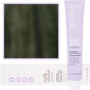 Milk Shake Creative - farba do włosów, pełna paleta kolorów, 100ml 7,11 | 7AA || Średni Intensywny Popielaty Blond