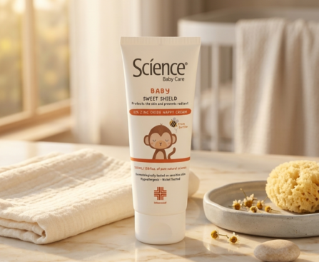 Krem na odparzenia z 10% tlenkiem cynku _ Science Baby Care