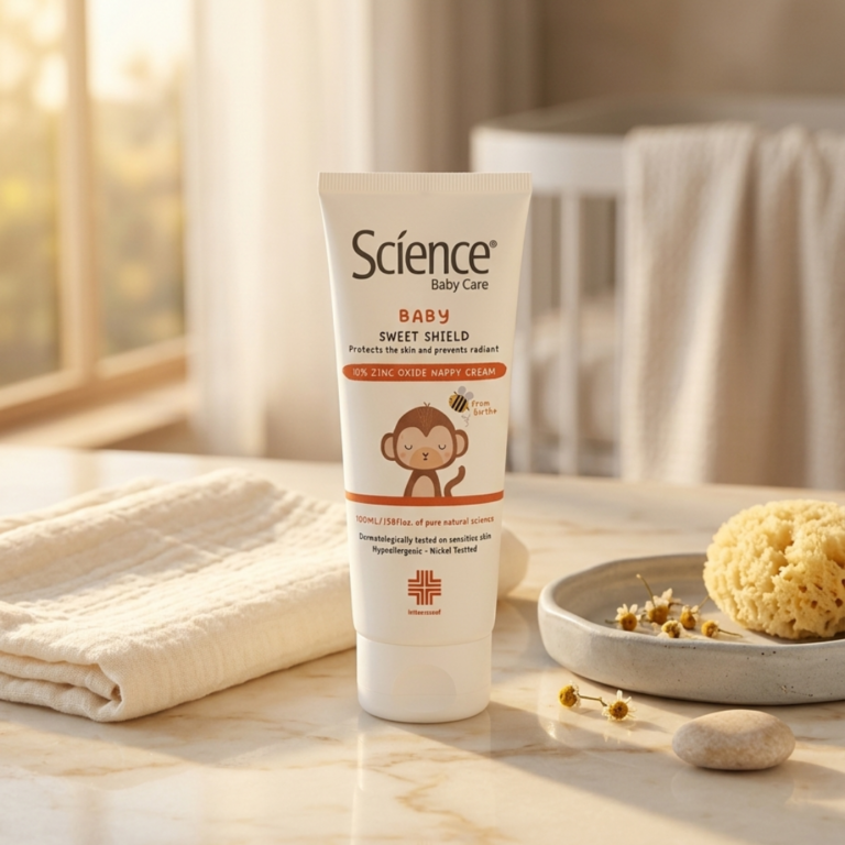 Krem na odparzenia z 10% tlenkiem cynku _ Science Baby Care