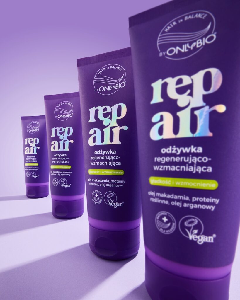 Kosmetyki OnlyBio Hair in Balance Repair do regeneracji włosów przesuszonych po lecie